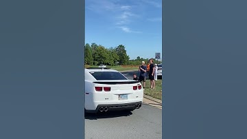 CAMARO ZL1 HARD ACCELERATION!! AMAZING SOUND!! #camaro #loud #shorts