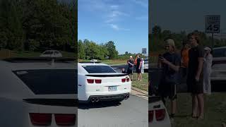 CAMARO ZL1 HARD ACCELERATION!! AMAZING SOUND!! #camaro #loud #shorts