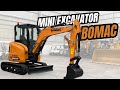 MINI EXCAVATOR BOMAC BE41CT: Benarkah Mini Excavator Terbaik untuk Lahan Sempit? 🤏