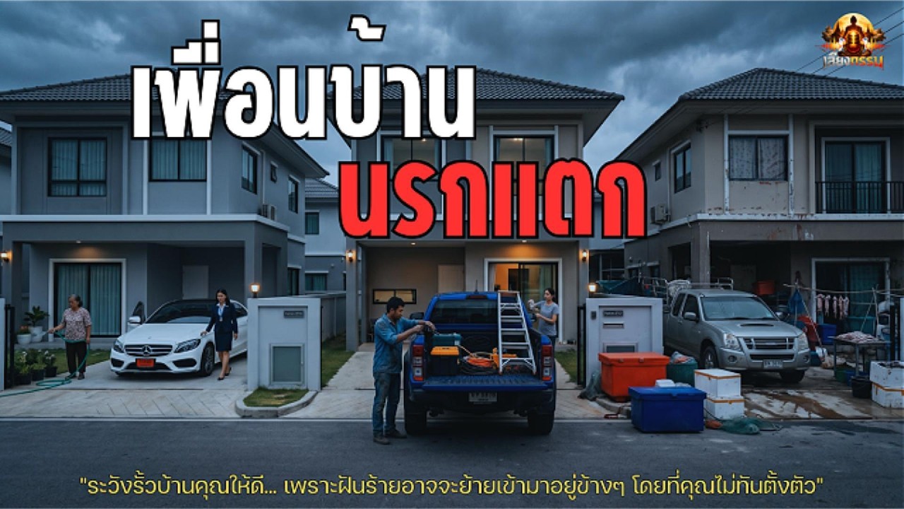 เพื่อนบ้าน นรกแตก | เสียงกรรม