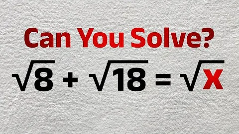 SAT-Math: Most Students Can't Solve This Radical Equation Easily - ACT, GCSE Maths 