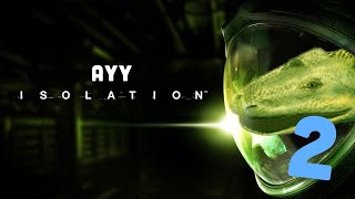 Alien Isolation - Casually walks into the aliens mouth