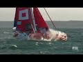  the start of the imoca fleet  transat jacques vabre normandie le havre
