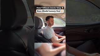 Fronx Base Model Interior 😱 Next Level Upgrade 2026 🔥 #carmodificationindia