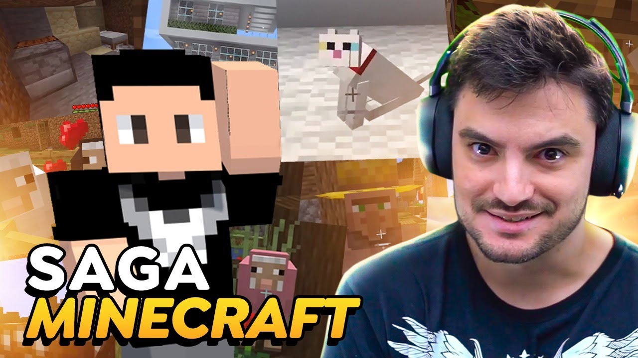 REAGINDO A SAGA MINECRAFT #1