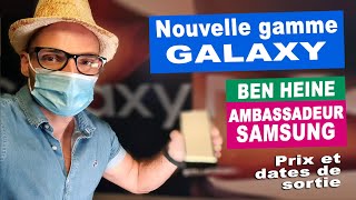 Lancement de la nouvelle gamme Samsung Galaxy: Note20 Ultra, TabS7+, Watch3, Buds Live: Prix & dates