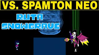 DELTARUNE CH. 2 SPAMTON NEO/JEFE FINAL [RUTA SNOWGRAVE] (TRADUCCIÓN AL ESPAÑOL)