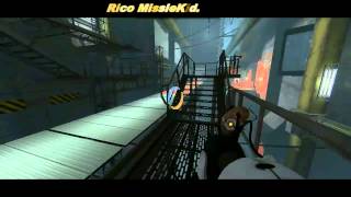 Rico MissleKid- play's Portal 2, The part where he kills you. (HD)