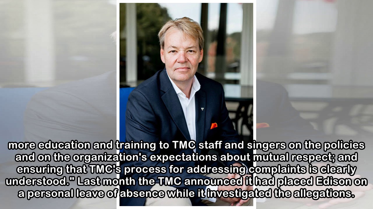 Choir conductor Noel Edison resigns after misconduct investigation | CBC News