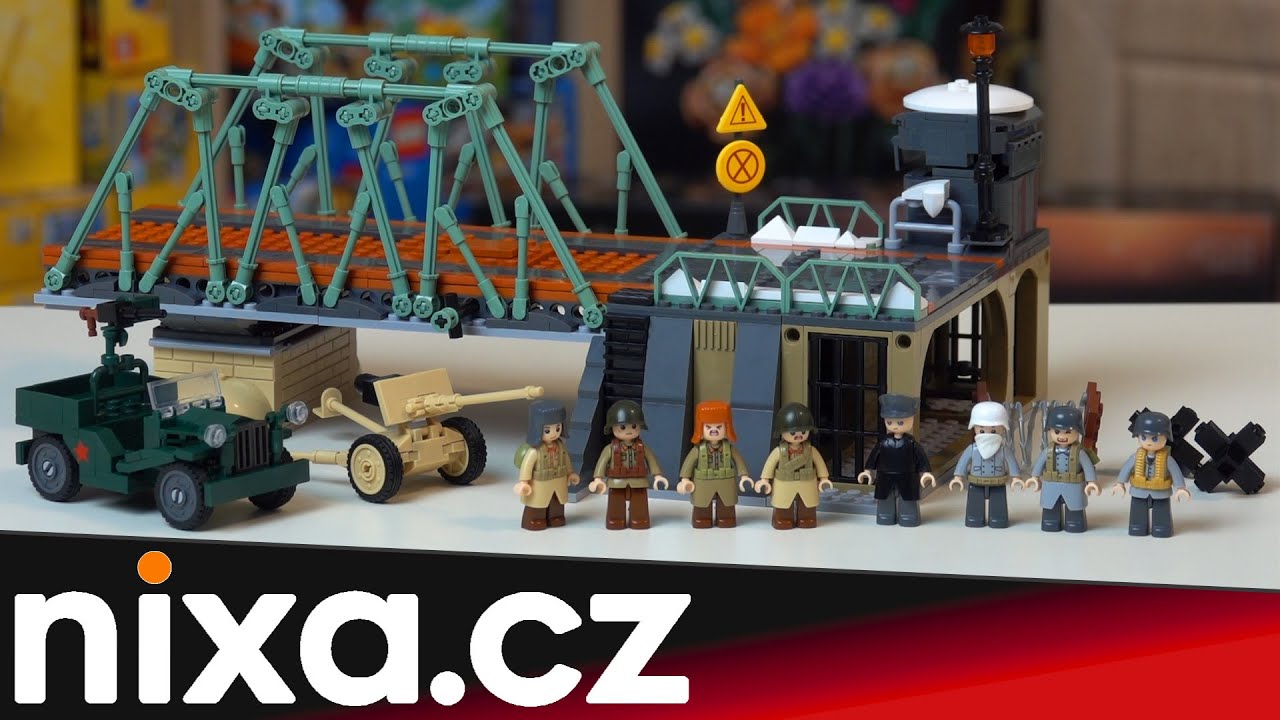 Sluban Set Costruzione WWII Budapest Winteroffensive: 769 Pezzi Con 8 Minifigure E Veicoli - 5