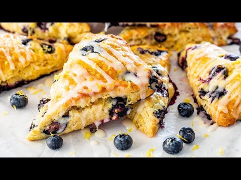 Lemon Blueberry Scones