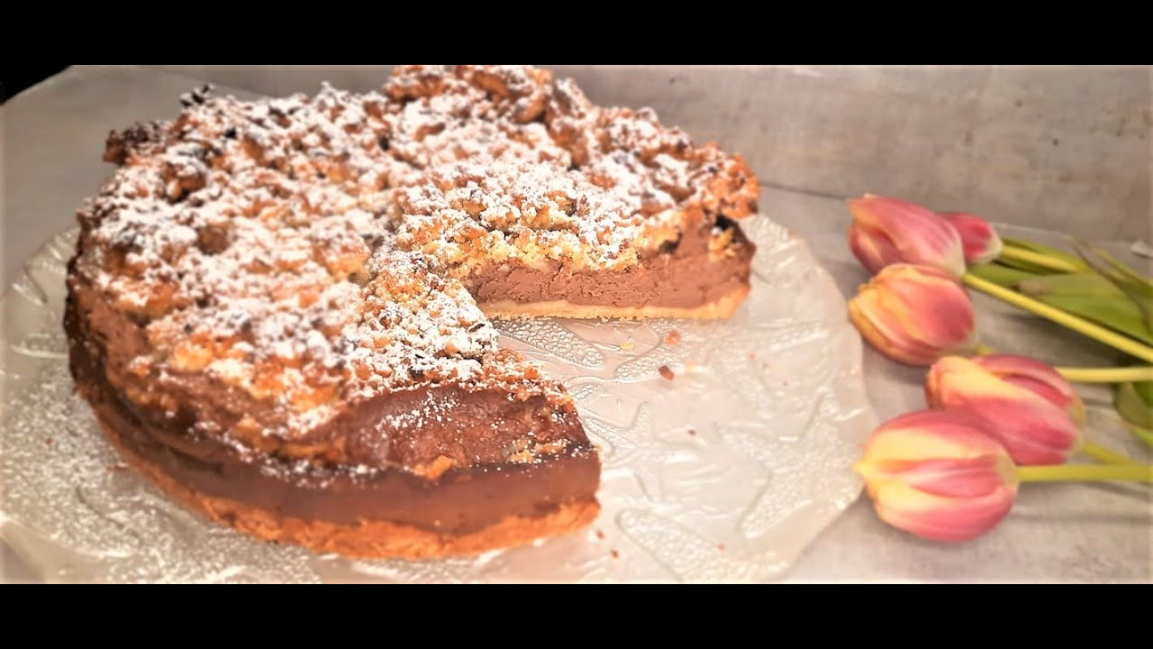 Pyszny sernik z kruszonka i nutella