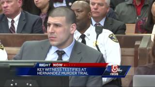 'He fired rounds' state's key witness says about Hernandez
