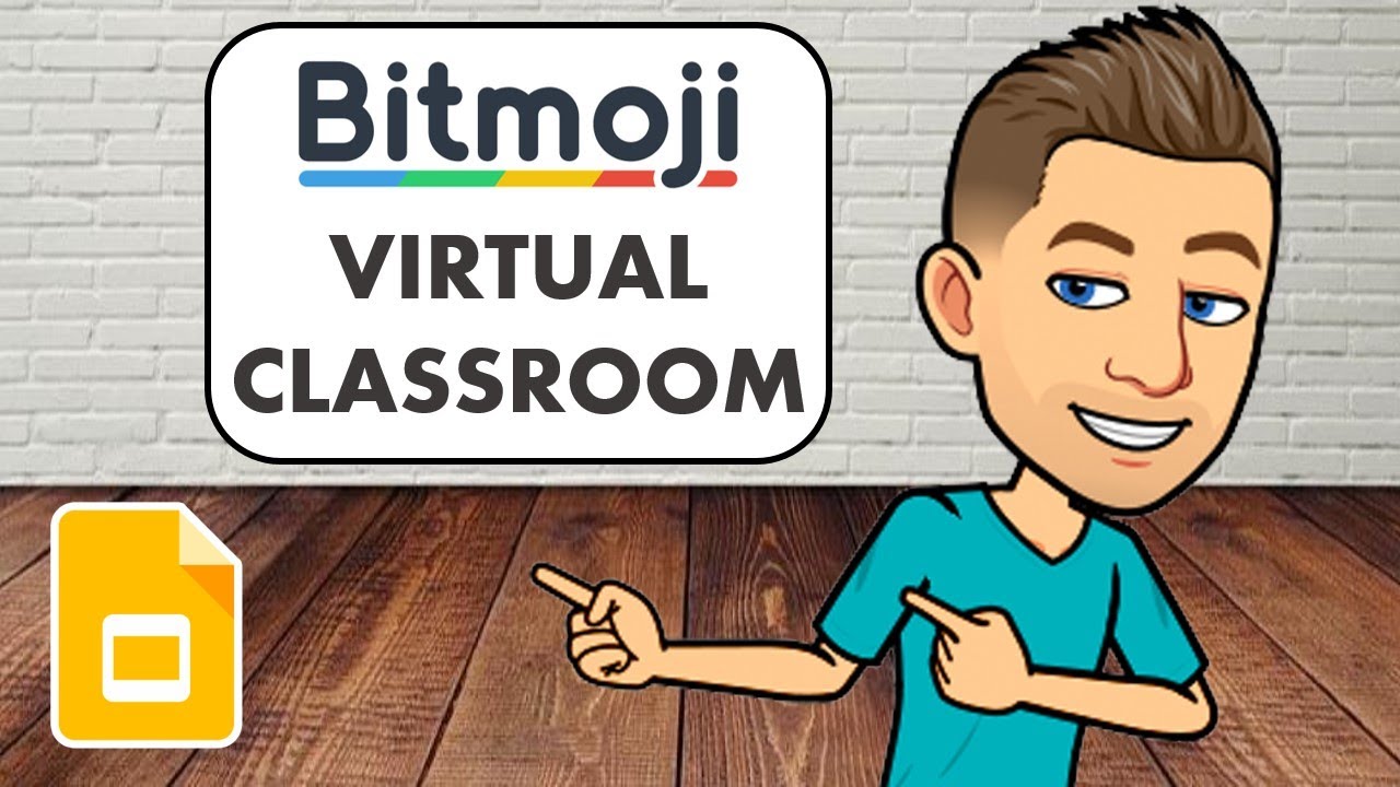 Free Google Slides Virtual Classroom Background PowerPoint Template