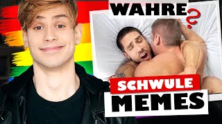 Ich (schwul) REAGIERE & BEWERTE Memes über Schwule ? PART 4 | Kostas Kind