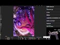 描く→視聴者の絵にアドバイス
