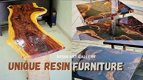 "🔥 Unique Resin Wood Furniture Designs | Luxury Handmade Tables for Your Dream Home 🏡✨"