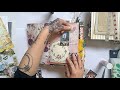 Junk Journal With Me | Using Unusual Types of Paper | Ep 16 | Journaling Process