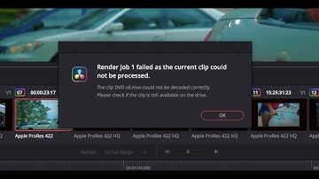 How to solve "Render Job Failed" 😱 Error | DaVinci Resolve Studio 17 😎