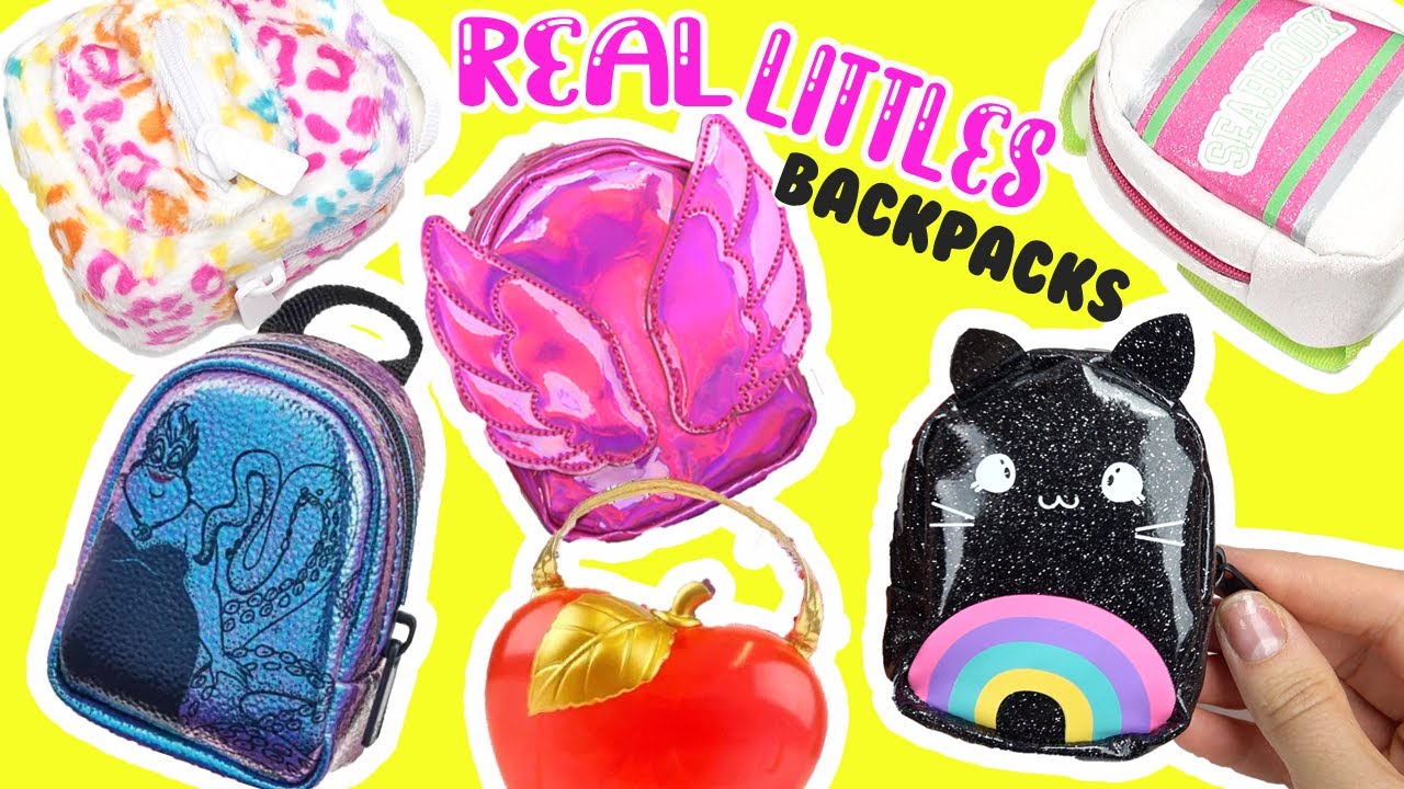 Real Littles Backpacks and Handbags with Disney Encanto Mirabel, Isabela,  Luisa Dolls 