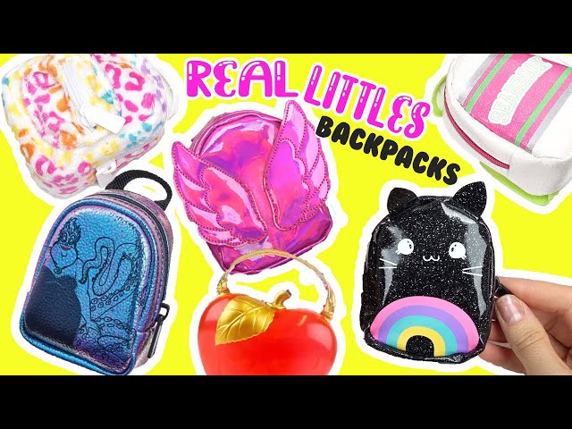 Real Littles Backpacks and Handbags with Disney Encanto Mirabel, Isabela,  Dolores, Luisa Dolls 