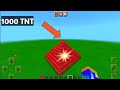 1000 TNT Blast 🔥🔥! 😮1000 TNT Blast in my World Minecraft🔥 @SDGAMINGXOfficial  #minecraft #tnt