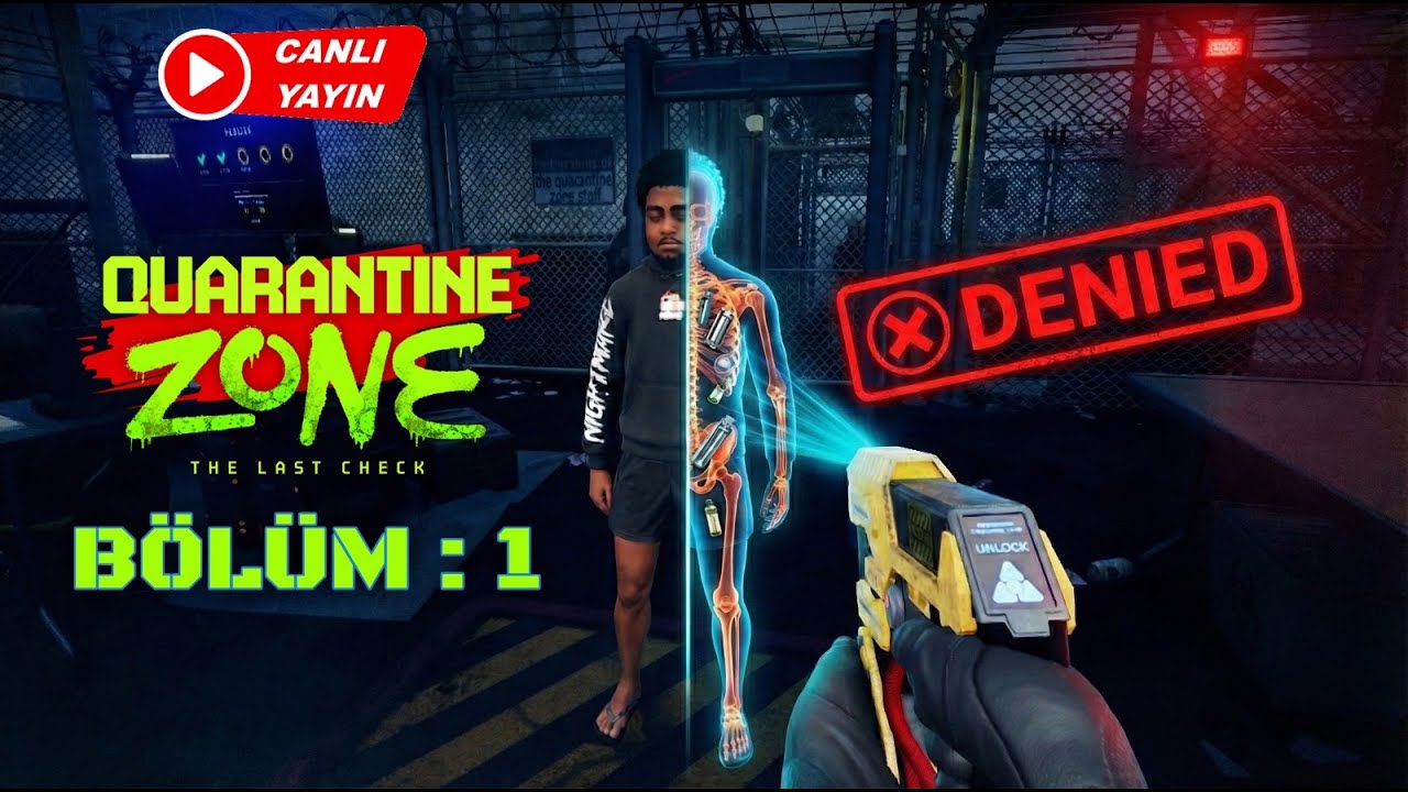 TEK HATA = ENFEKSİYON! 💀 Sınır Kapısında Hayatta Kalma Mücadelesi | Quarantine Zone