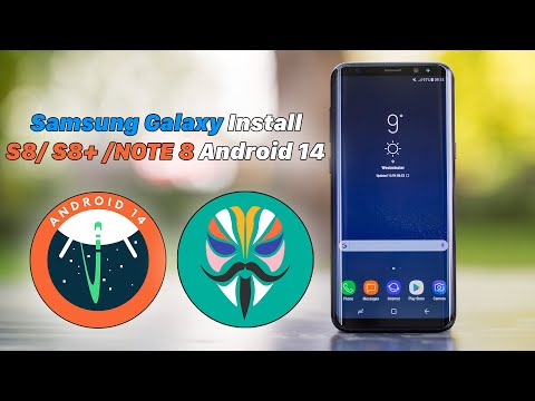 How To Install Samsung S8/ S8+/ NOTE 8 Android 14 + ROOT |  LineageOS 21.0
