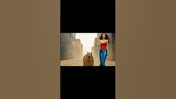 Capy dũng cảm giúp chị cá 🧜‍♀️ thoát khỏi hai tên săn người nguy hiểm ⚠️ #capy #capybara