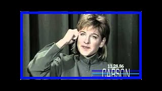 Ellen Degeneres Funny 1st Appearance Doing Stand Up Comedy on Johnny Carson's Tonight Show