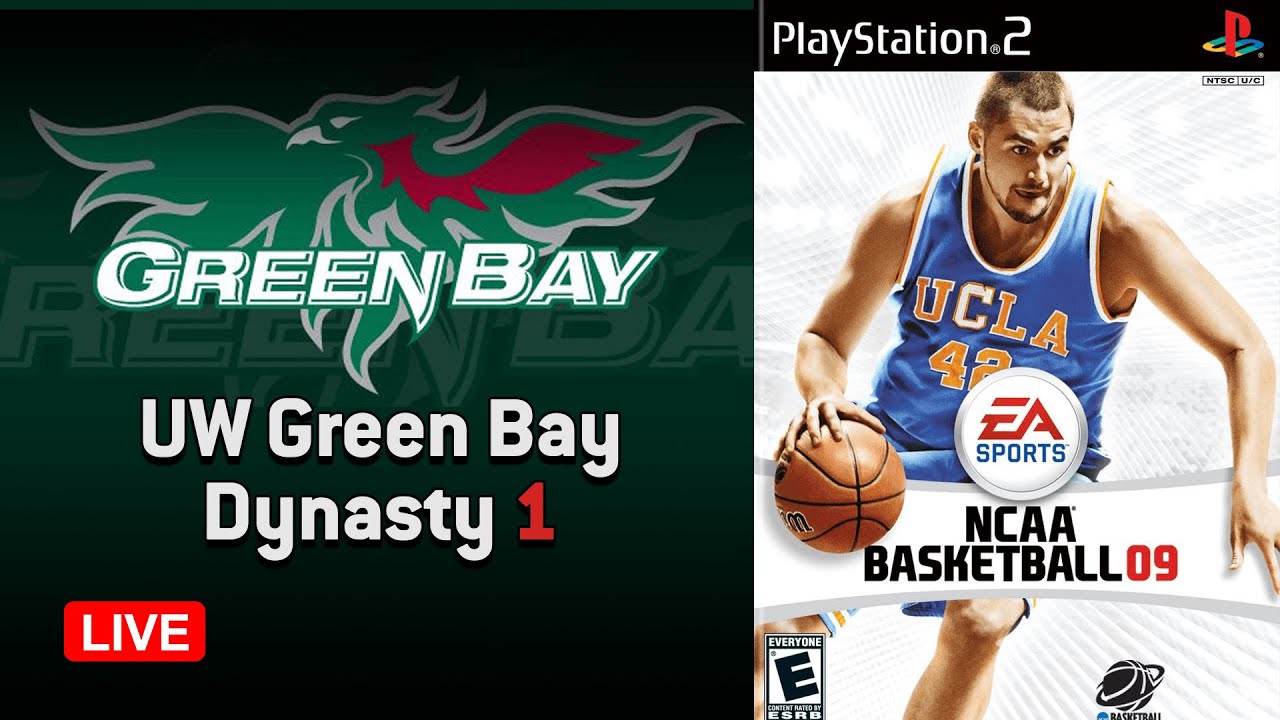 Ncaa Basketball 09 Ps2 Dynasty Wisconsin Green Bay Phoenix Livestream 1 Youtube