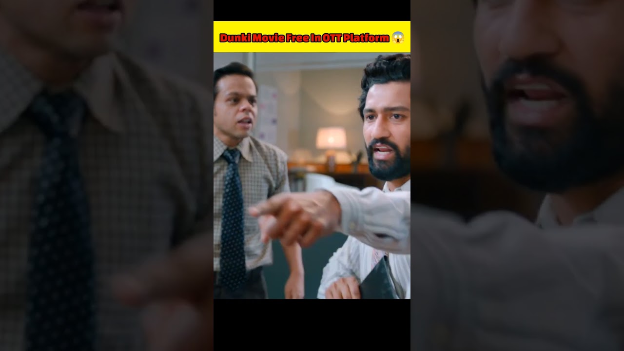 Dunki Movie Free In OTT Platform 😱 | 