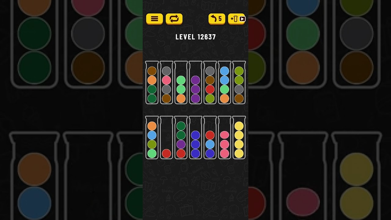 Ball Sort Puzzle Level 12637