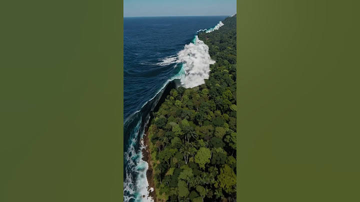 In 1998, Papua New Guinea was hit by a tsunami wave. #tsunami #waves #earthquake