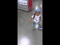 Toddler gone wild in costco