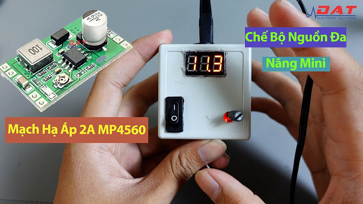 Đánh giá bộ nguồn mini lm317 năm 2024