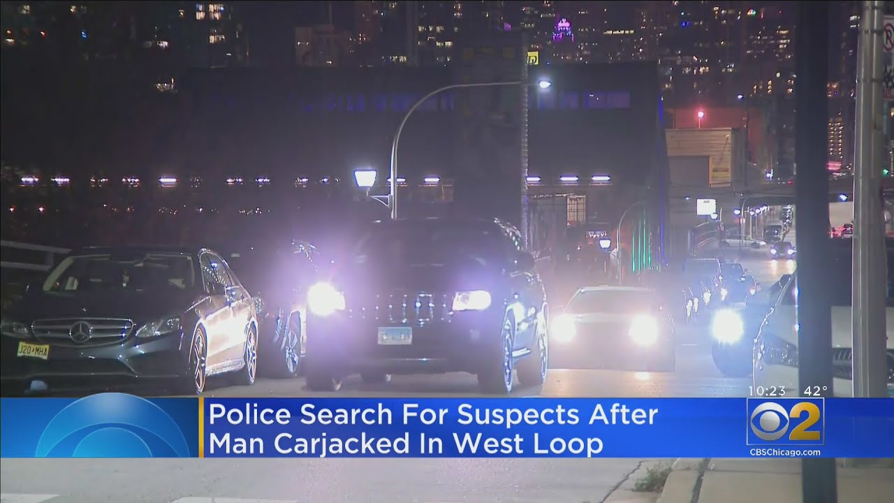 Police Search For 2 Suspects In West Loop Carjacking - YouTube