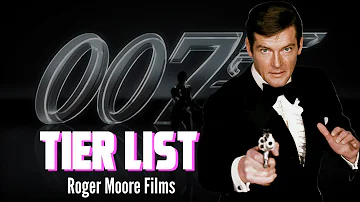 James Bond 007 Tier List - Roger Moore Films Ranked