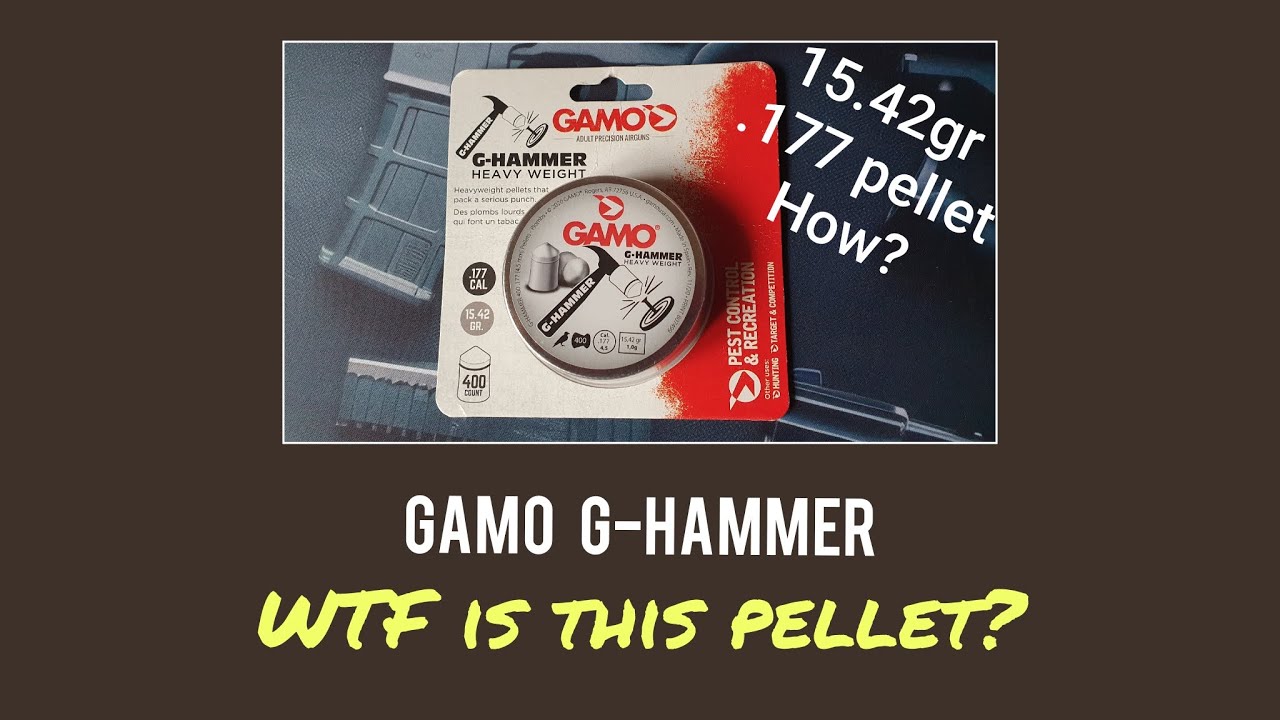 Gamo G-Hammer - Crazy Heavy Pellet, will it work for sub 12 fl/lb? USA series part 4.