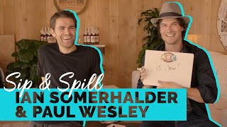 Sip & Spill With Ian Somerhalder and Paul Wesley