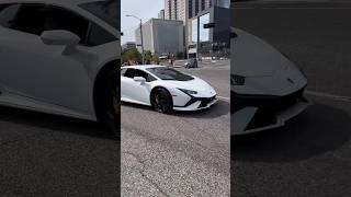 New Lamborghini Huracan Tecnica Exhaust with Acceleration
