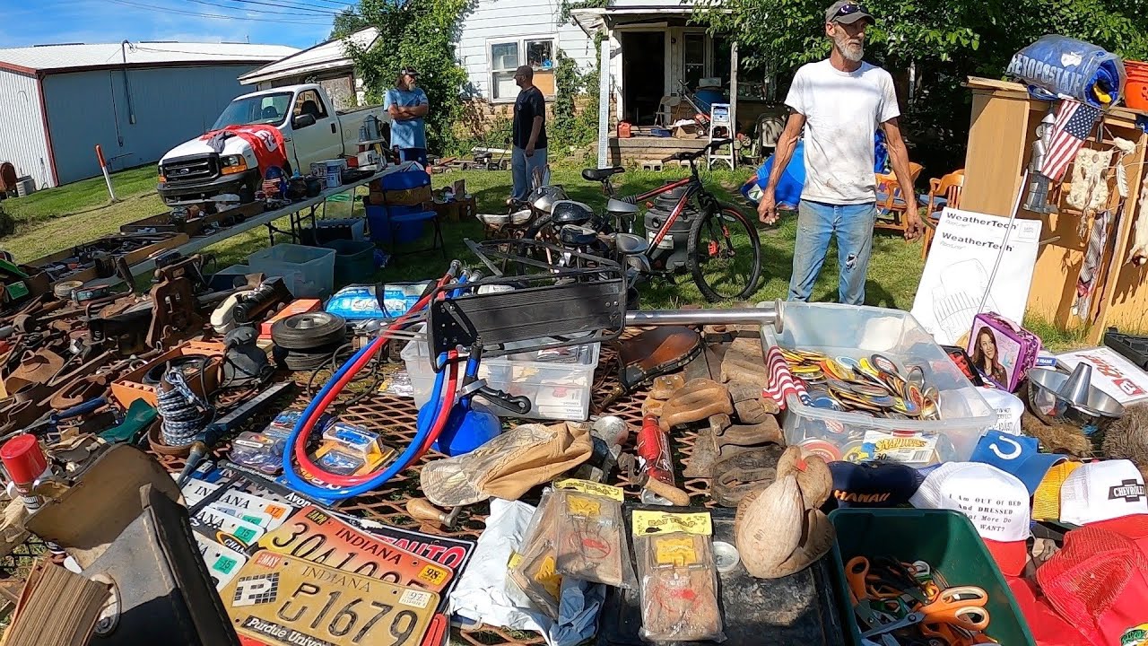 You Meet INTERESTING PEOPLE at YARD SALES YouTube