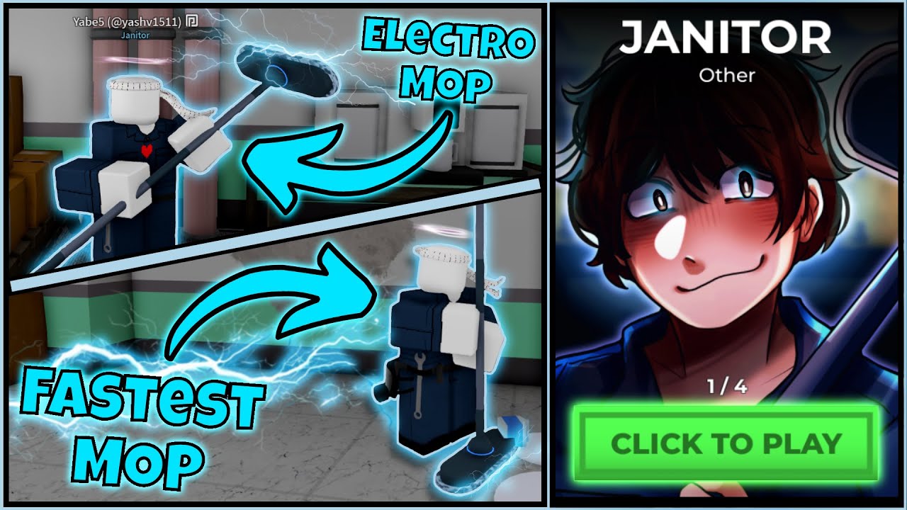 Roblox Asylum Life: Janitor Showcase