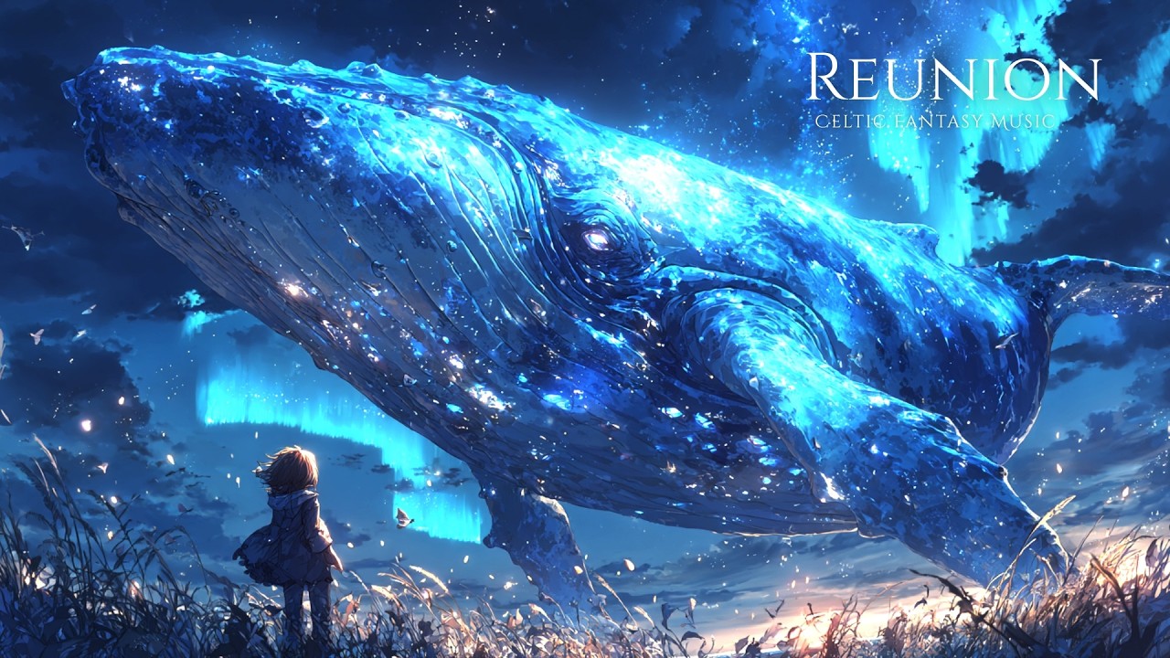 【幻想ケルト風音楽】少女と星鯨の再会｜CELESTIAL REUNION【Streaming／Meditation】／作業用BGM