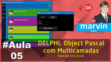 #Aula05 - Delphi - PoC, Object Pascal com Multicamadas