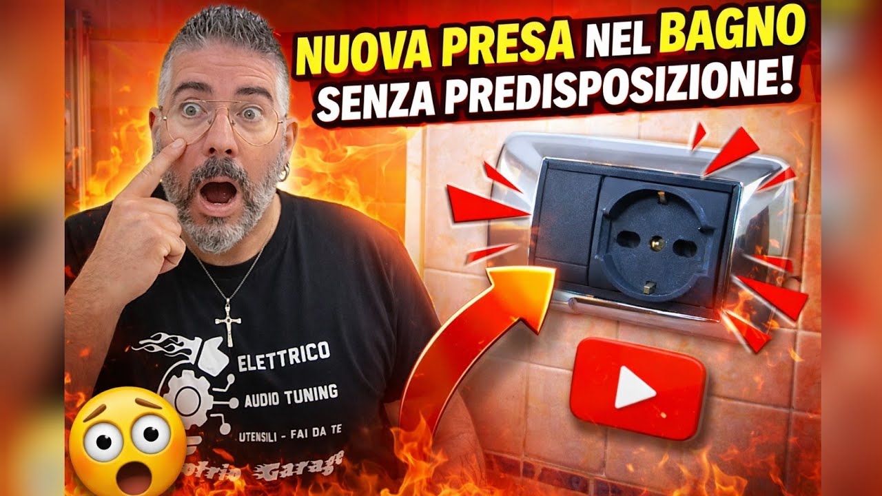 COME CREARE UNA NUOVA PRESA IN BAGNO SULLE PIASTRELLE