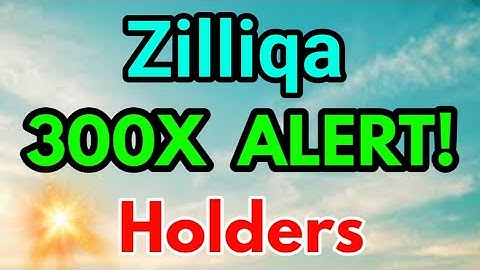 Zilliqa Only for Holders || Zilliqa Price Prediction! Zil Today Update