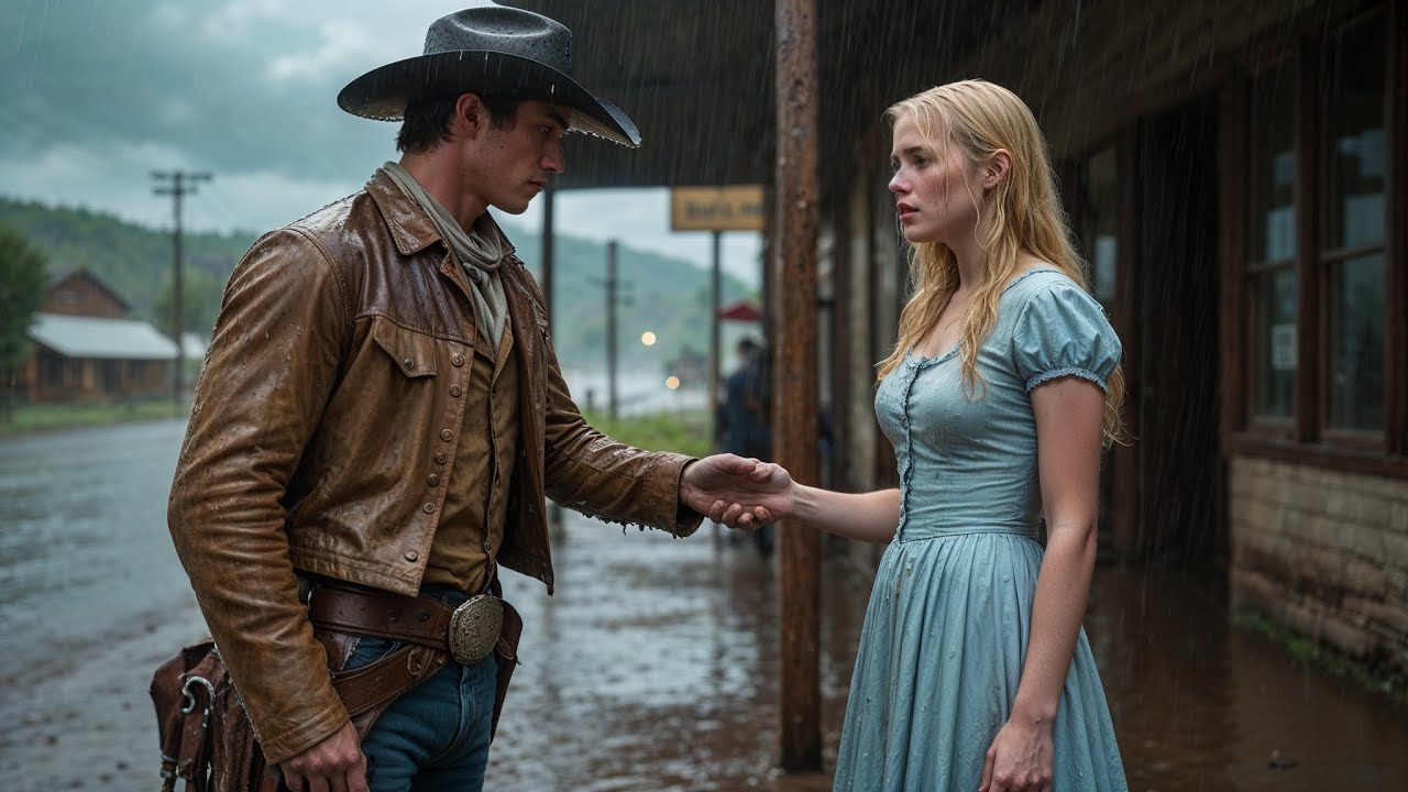 Ковбой увидел её, стоящую одну под дождём, и сказал: «Пойдём ко мне домой, и ты больше никогда не...