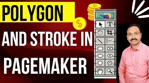 Polygon And Stroke Setting In Pagamaker // Basic To Advance Pagemaker #pagemaker