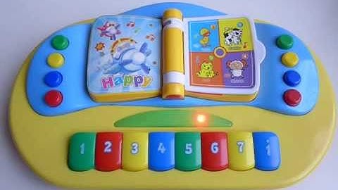 Baby toy keyboard activity center synthesizer